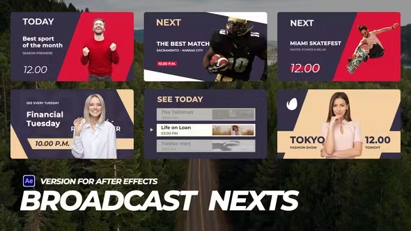 Videohive Broadcast Nexts 45400518 1 Videohive Broadcast Nexts 45400518