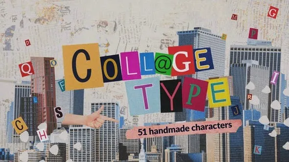 Videohive Collage Typeset 45776997 1 Videohive Collage Typeset 45776997