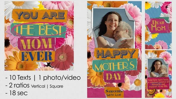 Videohive Colourful Mother Day 44686045 1 Videohive Colourful Mother Day 44686045
