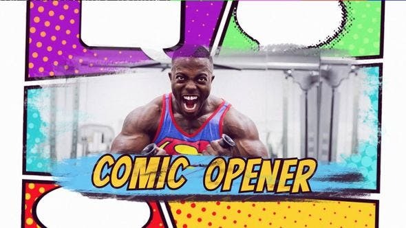 Videohive Comic Book Intro 45629301 1 Videohive Comic Book Intro 45629301