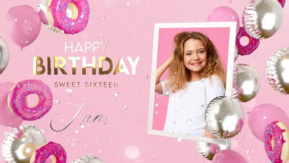 Videohive Happy Birthday Sweet Style 39916832 1 Videohive Happy Birthday Sweet Style 39916832