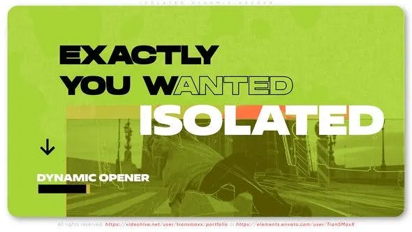 Videohive Isolated Dynamic Opener 45706210 1 Videohive Isolated Dynamic Opener 45706210