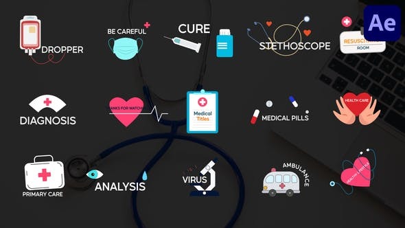 Videohive Medical Titles for After Effects 45707352 1 Videohive Medical Titles for After Effects 45707352