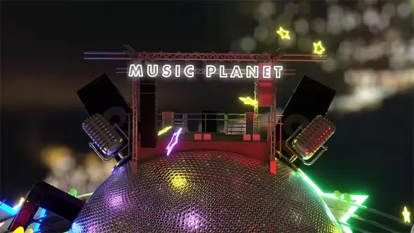 Videohive Music Planet 23446322 1 Videohive Music Planet 23446322