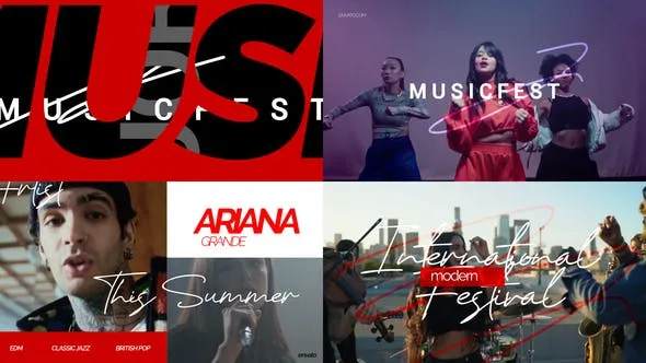 Videohive Music Typography Slideshow 45638407 1 Videohive Music Typography Slideshow 45638407