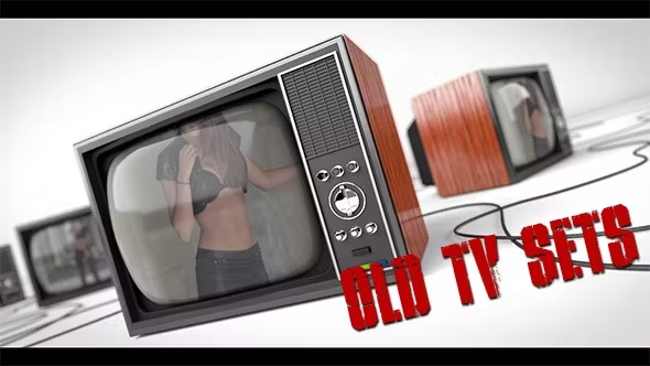 Videohive Old TV Sets 15715215 1 Videohive Old TV Sets 15715215