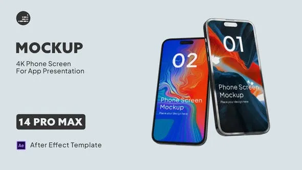Videohive Phone Screen Mockup - App Promo 45479280 1 Videohive Phone Screen Mockup - App Promo 45479280