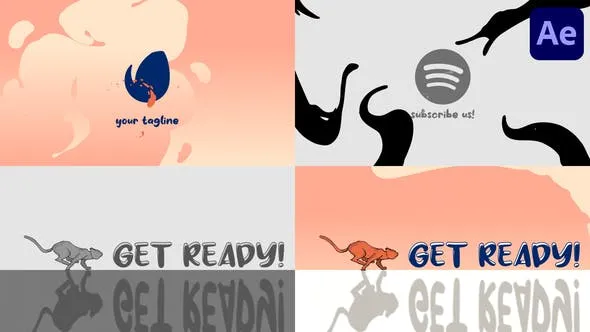 Videohive Running Cat Logo Opener for After Effects 45547240 1 Videohive Running Cat Logo Opener for After Effects 45547240