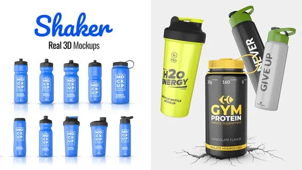 Videohive Shaker Real 3D Mockups 45589019 1 Videohive Shaker Real 3D Mockups 45589019