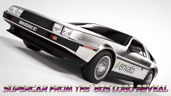 Videohive Supercar from the `80s Logo Reveal 19740960 1 Videohive Supercar from the `80s Logo Reveal 19740960