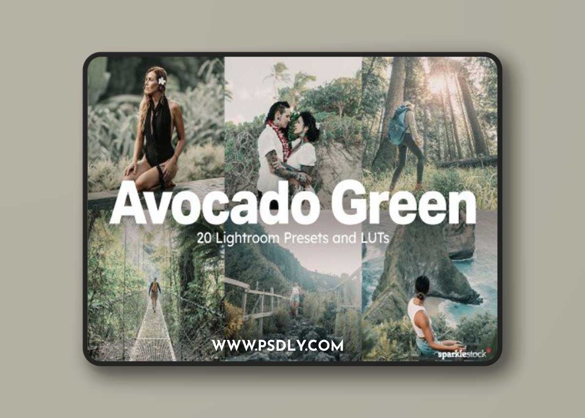 Creativemarket - 20 Avocado Green Lightroom Presets and LUTs 1 Creativemarket - 20 Avocado Green Lightroom Presets and LUTs