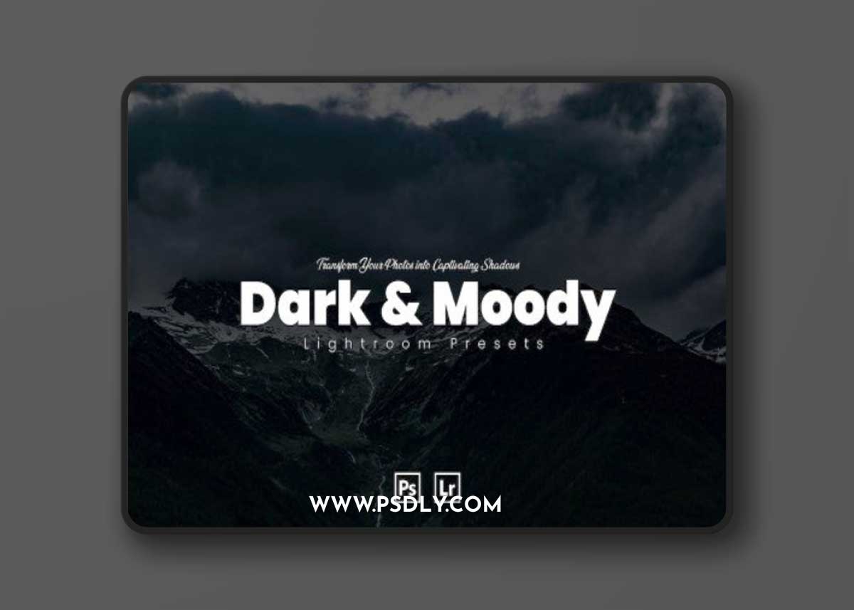 Dark & Moody Lightroom Presets 1 Dark & Moody Lightroom Presets