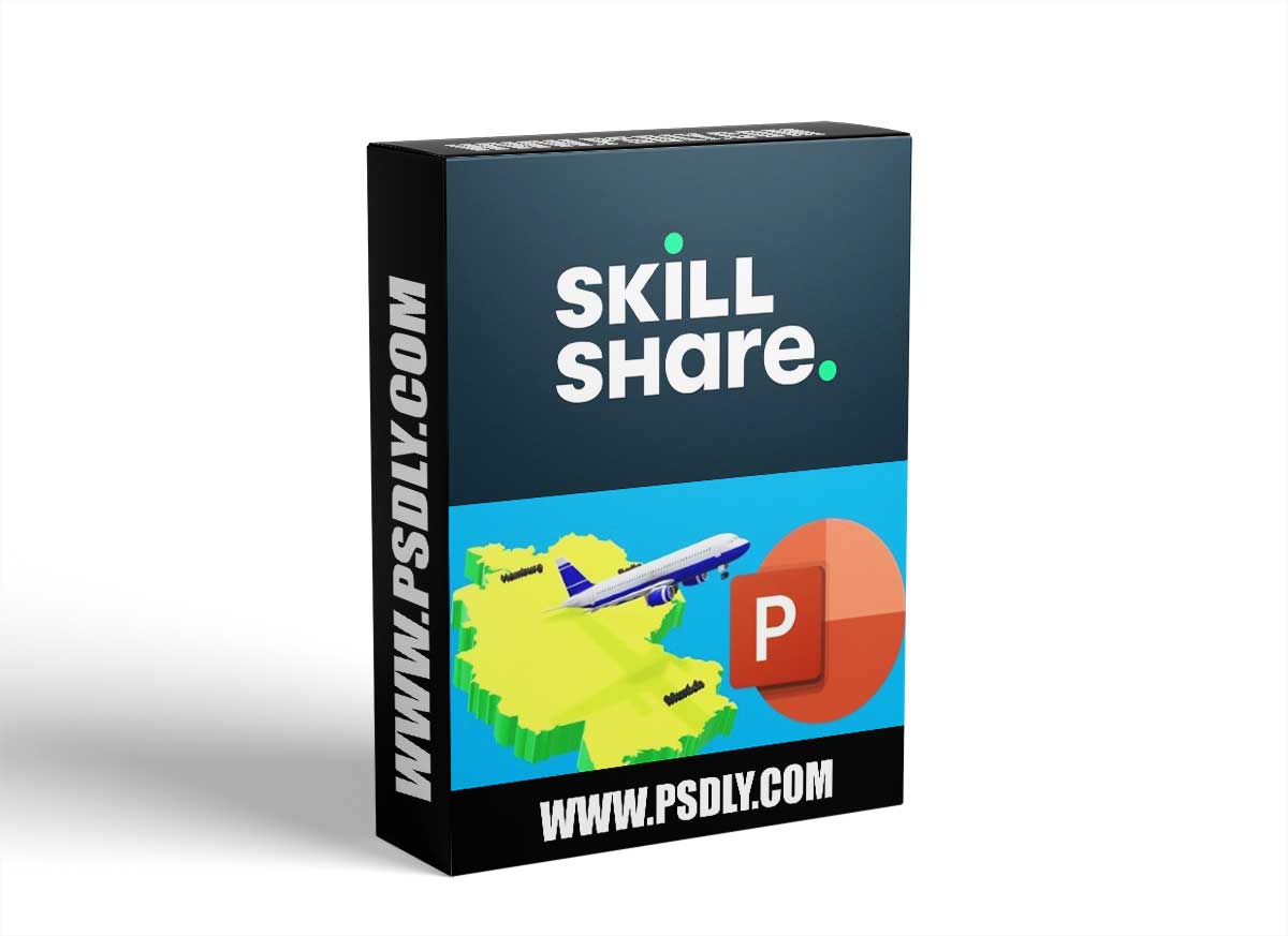PowerPoint and Paint 3D:Map Animation 1 PowerPoint and Paint 3D:Map Animation