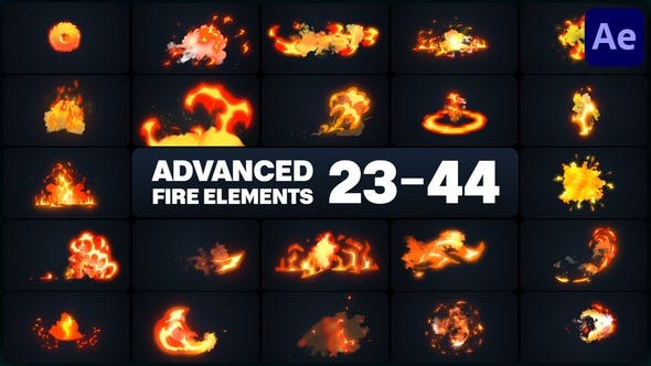 Videohive Advanced Fire Elements for After Effects 46302571 1 Videohive Advanced Fire Elements for After Effects 46302571