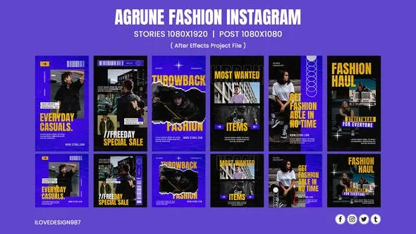 Videohive Agrune Fashion Instagram 45859456 1 Videohive Agrune Fashion Instagram 45859456