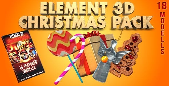 Videohive Christmas Element Pack 6050156 1 Videohive Christmas Element Pack 6050156