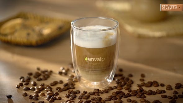 Videohive Coffee Latte Mockup Logo Opener 45999727 1 Videohive Coffee Latte Mockup Logo Opener 45999727