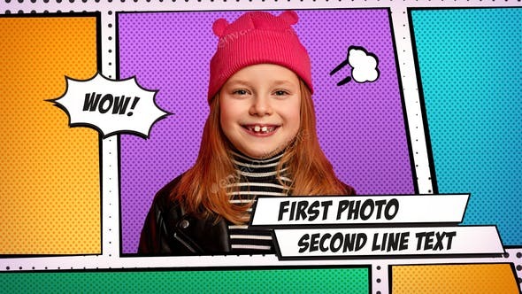 Videohive Comic Themed Kids And Teens Opener 46053665 1 Videohive Comic Themed Kids And Teens Opener 46053665