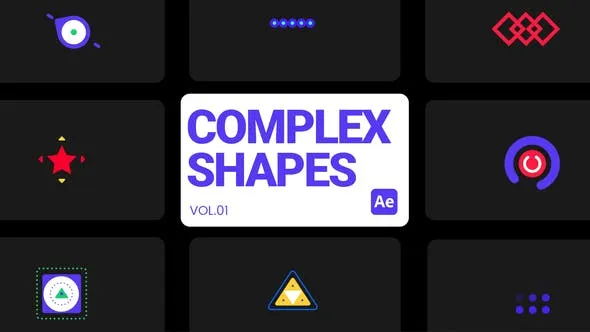 Videohive Complex Shapes 01 for After Effects 46060266 1 Videohive Complex Shapes 01 for After Effects 46060266