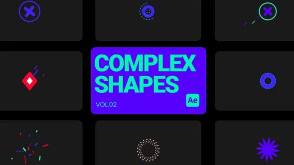 Videohive Complex Shapes 02 for After Effects 46060308 1 Videohive Complex Shapes 02 for After Effects 46060308
