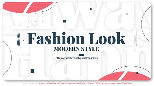 Videohive Fashion Look Promo 46049303 1 Videohive Fashion Look Promo 46049303