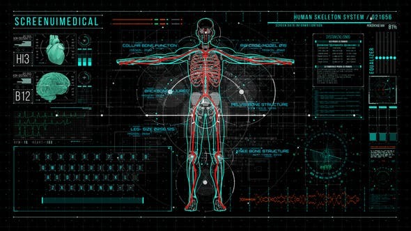 Videohive HUD700 Screen MEDICAL4 46325131 1 Videohive HUD700 Screen MEDICAL4 46325131