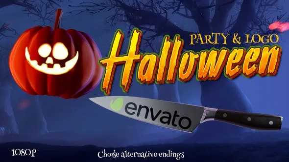 Videohive Happy Halloween Party & Logo 34423580 1 Videohive Happy Halloween Party & Logo 34423580