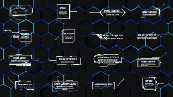 Videohive Hud Glass Call Outs Pack 45980492