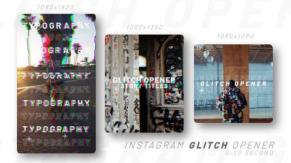 Videohive Instagram Glitch Opener 46212645 1 Videohive Instagram Glitch Opener 46212645