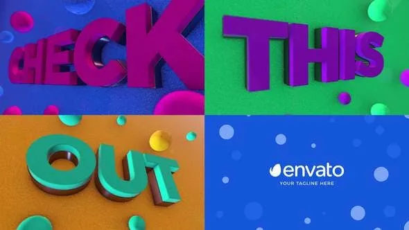 Videohive Intro 3D Text & Logo with Element 3D 45871466 1 Videohive Intro 3D Text & Logo with Element 3D 45871466