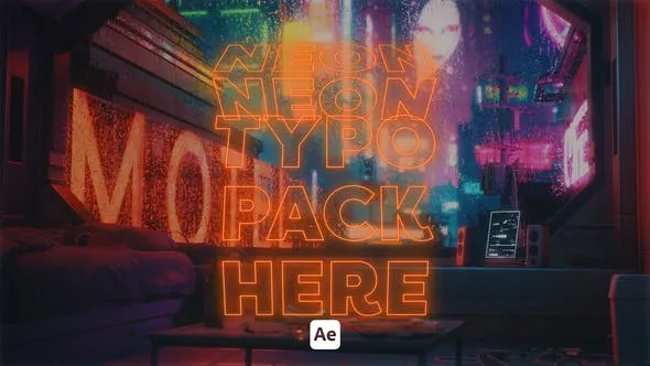 Videohive Kinetic Neon Typo 02 46117753 1 Videohive Kinetic Neon Typo 02 46117753