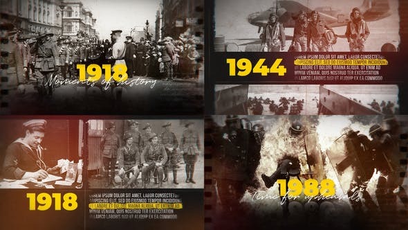 Videohive Old Memories - History Timeline Slideshow 46350185 1 Videohive Old Memories - History Timeline Slideshow 46350185