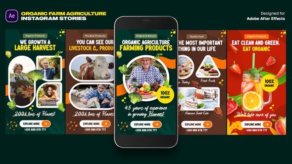 Videohive Organic Food Instagram Stories 46320755 1 Videohive Organic Food Instagram Stories 46320755