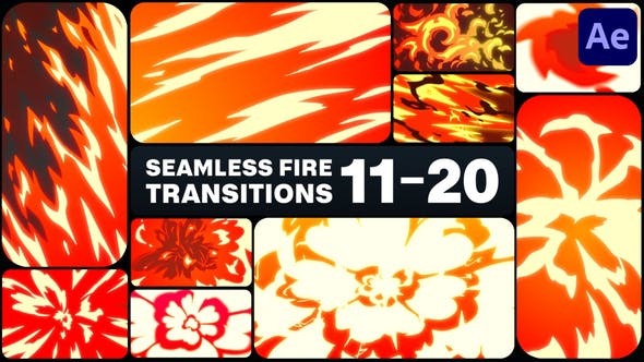 Videohive Seamless Fire Transitions for After Effects 45975493 1 Videohive Seamless Fire Transitions for After Effects 45975493