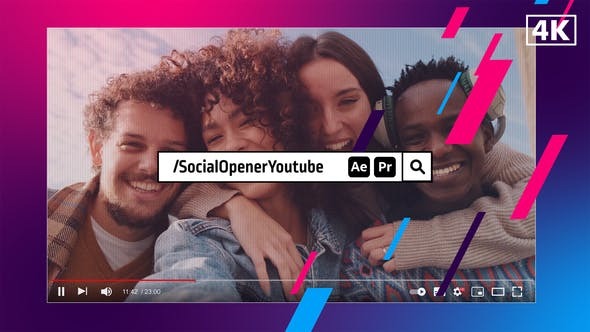 Videohive Social Opener Youtube 45848036 1 Videohive Social Opener Youtube 45848036
