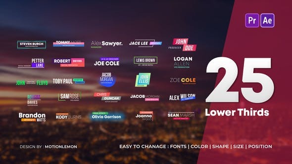 Videohive Titles and Lower Thirds Pack 27900543 1 Videohive Titles and Lower Thirds Pack 27900543