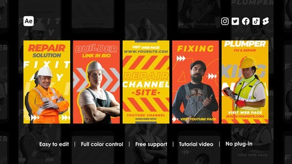 Videohive Worker Instagram Stories 46292638 1 Videohive Worker Instagram Stories 46292638