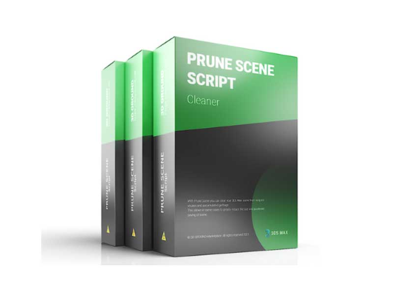 3D Ground Prune Scene for 3ds max 1 3D Ground Prune Scene for 3ds max