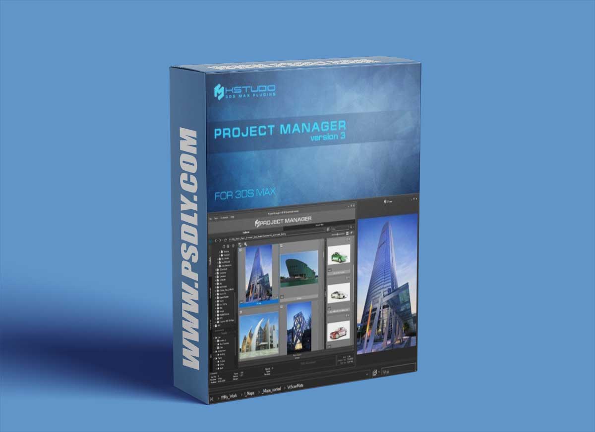 3d-kstudio Project Manager 3.22.10 for 3dsMax 1 3d-kstudio Project Manager 3.22.10 for 3dsMax