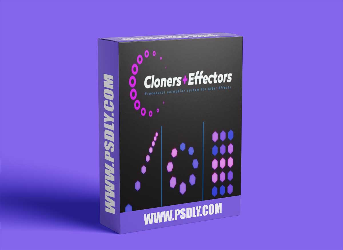 Aescripts Cloners + Effectors v1.2.8 Win/Mac 1 Aescripts Cloners + Effectors v1.2.8 Win/Mac