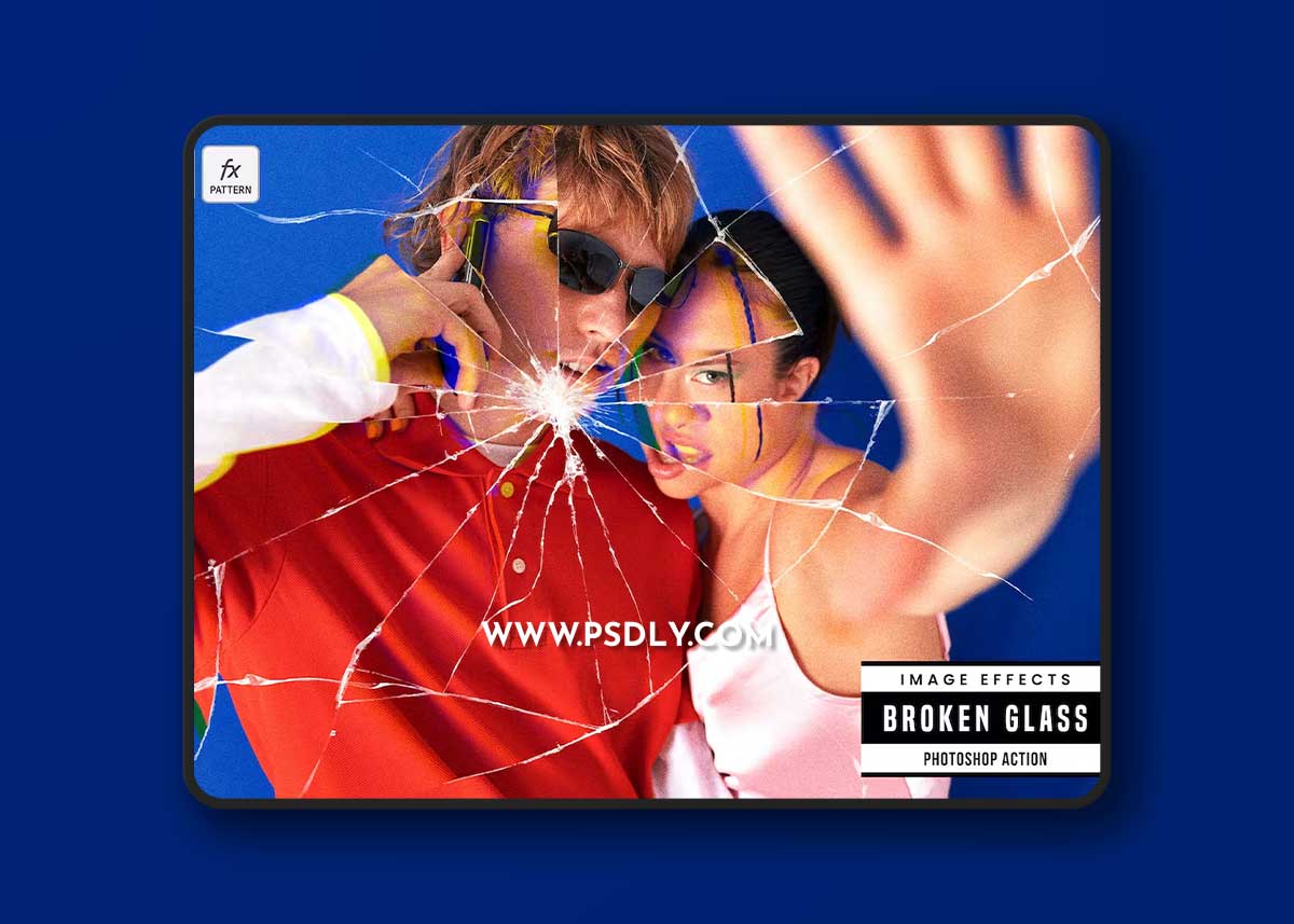 Broken Glass Effect Portrait Q7P3L9Y 1 Broken Glass Effect Portrait Q7P3L9Y