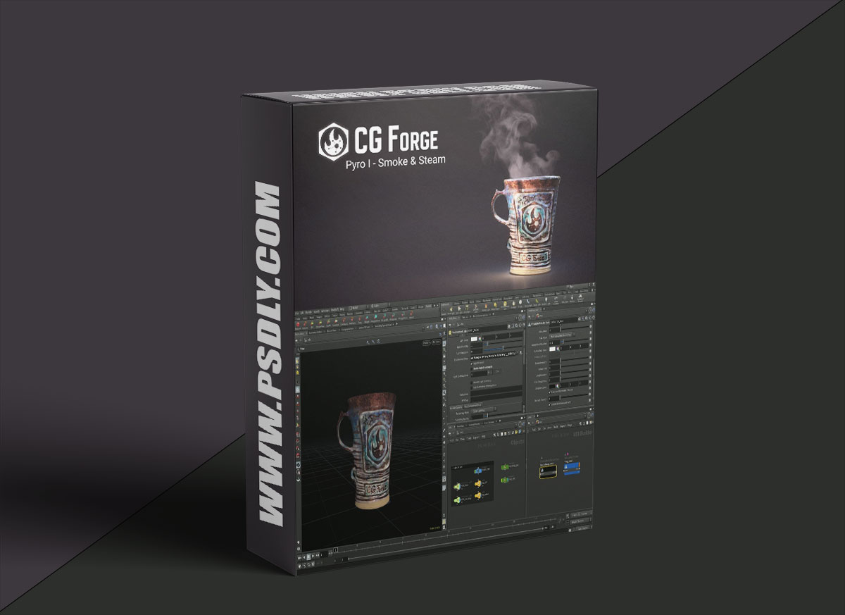 CG Forge Pyro I – Smoke & Steam 1 CG Forge Pyro I – Smoke & Steam