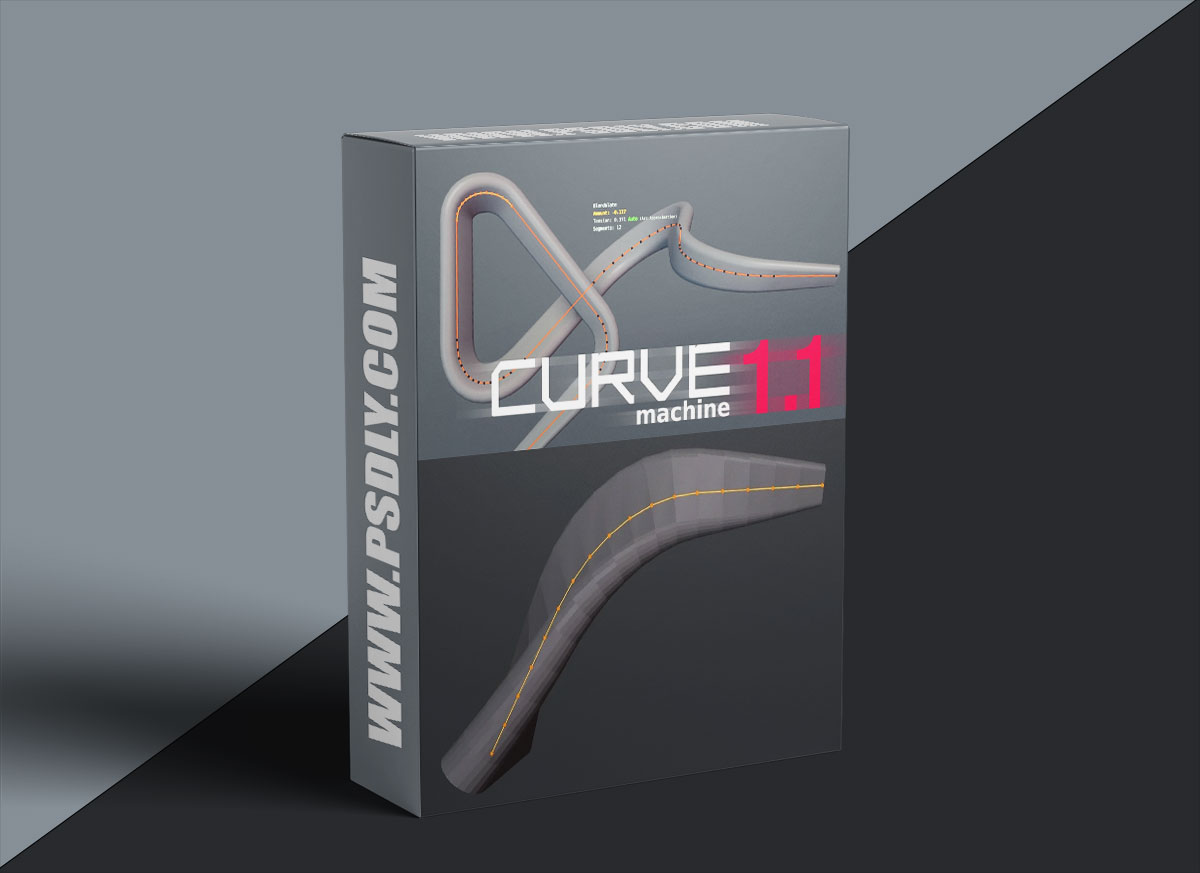 Curvemachine v1.3.0 (Blender) 1 CURVEmachine Blender Addon V1.1.0