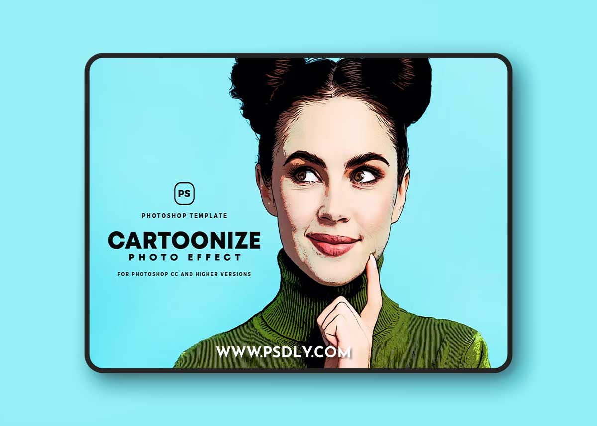 Cartoonize Photo Effect 3AZ298E 1 Cartoonize Photo Effect 3AZ298E
