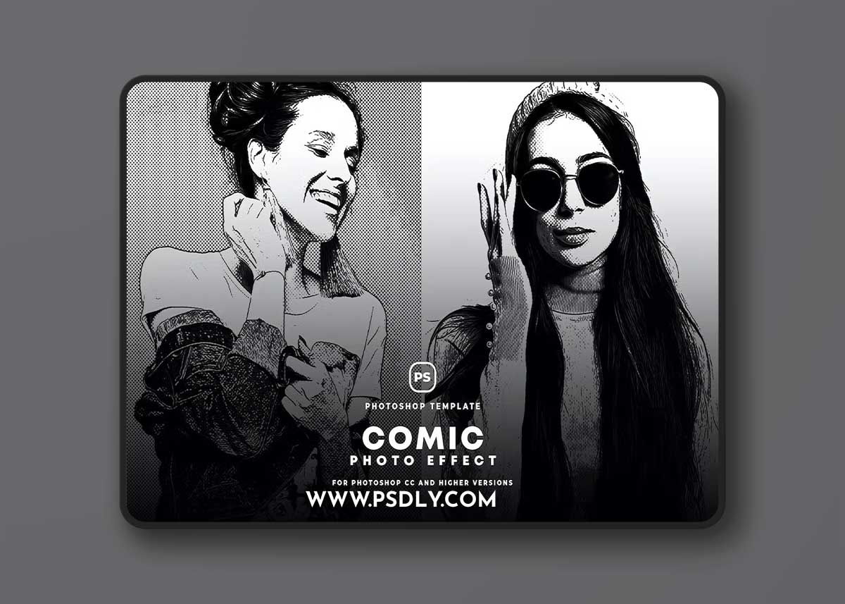 Comic Photo Effect R875QNR 1 Comic Photo Effect R875QNR