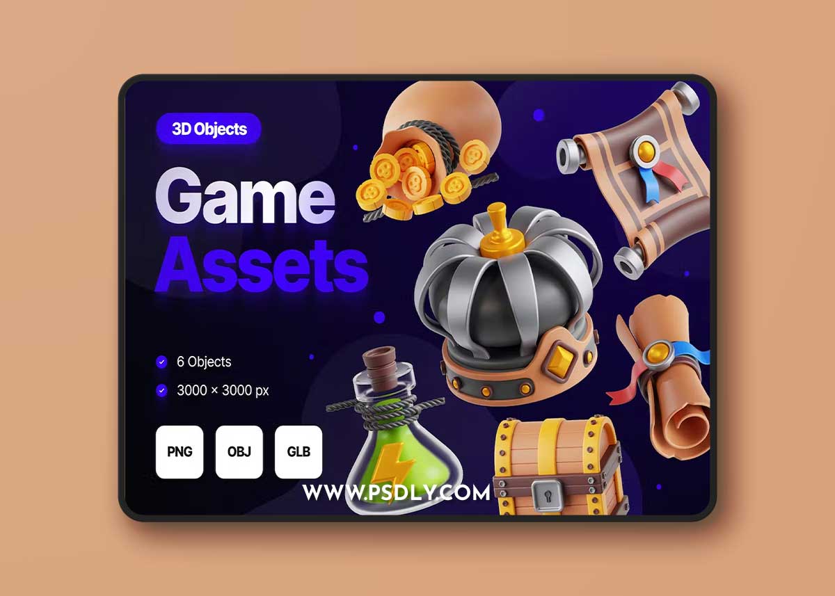 Game Assets 3D Illustration VSFMY5W 1 Game Assets 3D Illustration VSFMY5W