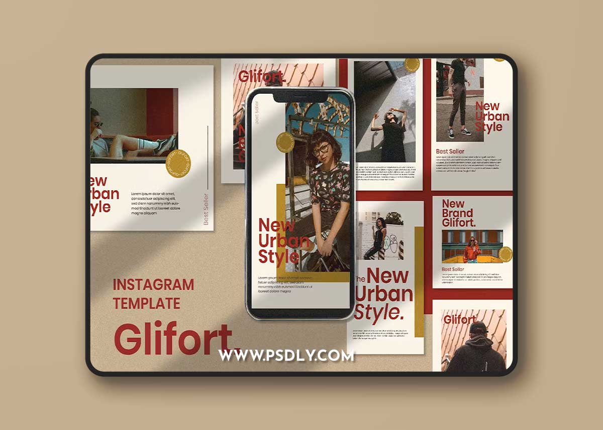 Glifort Instagram Template Vol.1 ZXR9HHS 1 Glifort Instagram Template Vol.1 ZXR9HHS