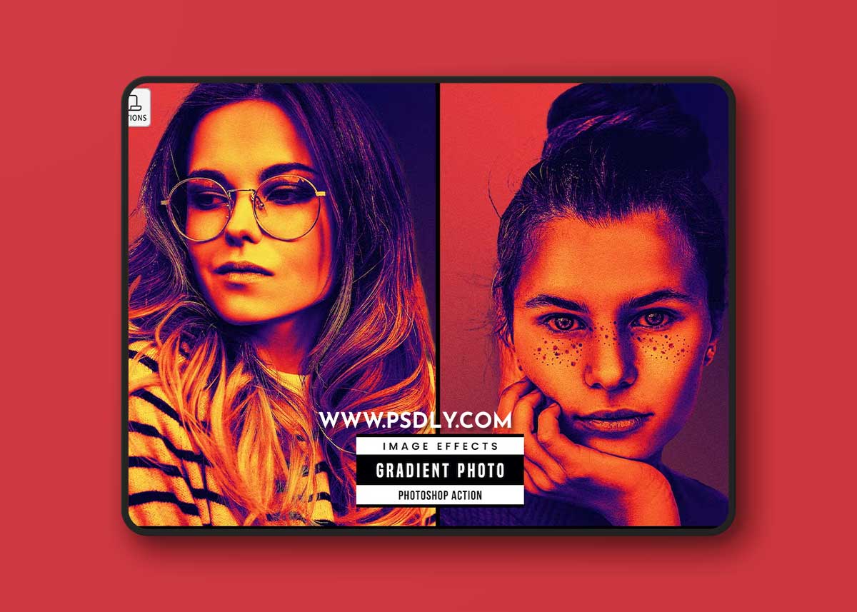 Gradient Photo Effect K8RTJFS 1 Gradient Photo Effect K8RTJFS