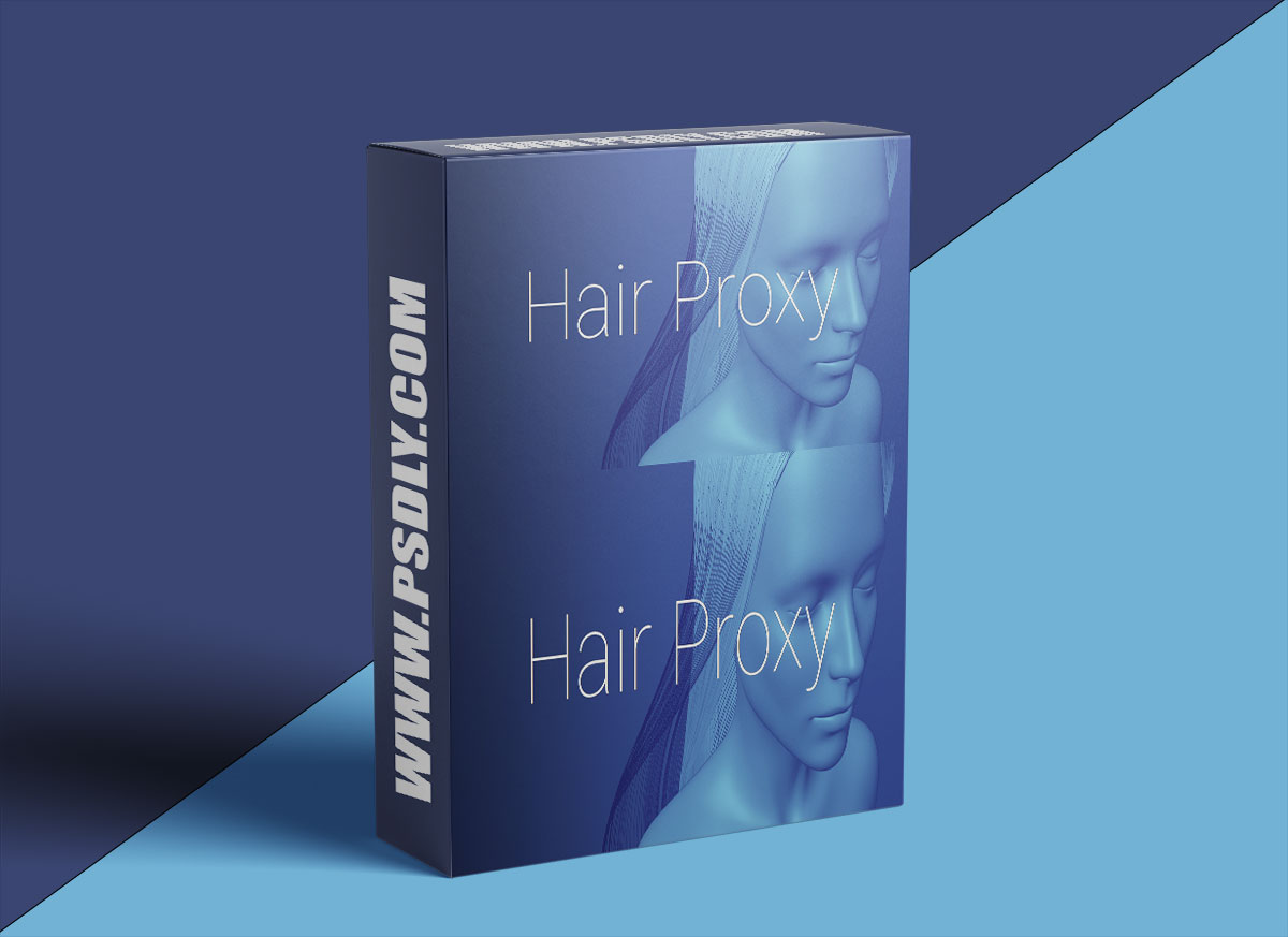 Hair Proxy Blender Addon V1.3 1 Hair Proxy Blender Addon V1.3