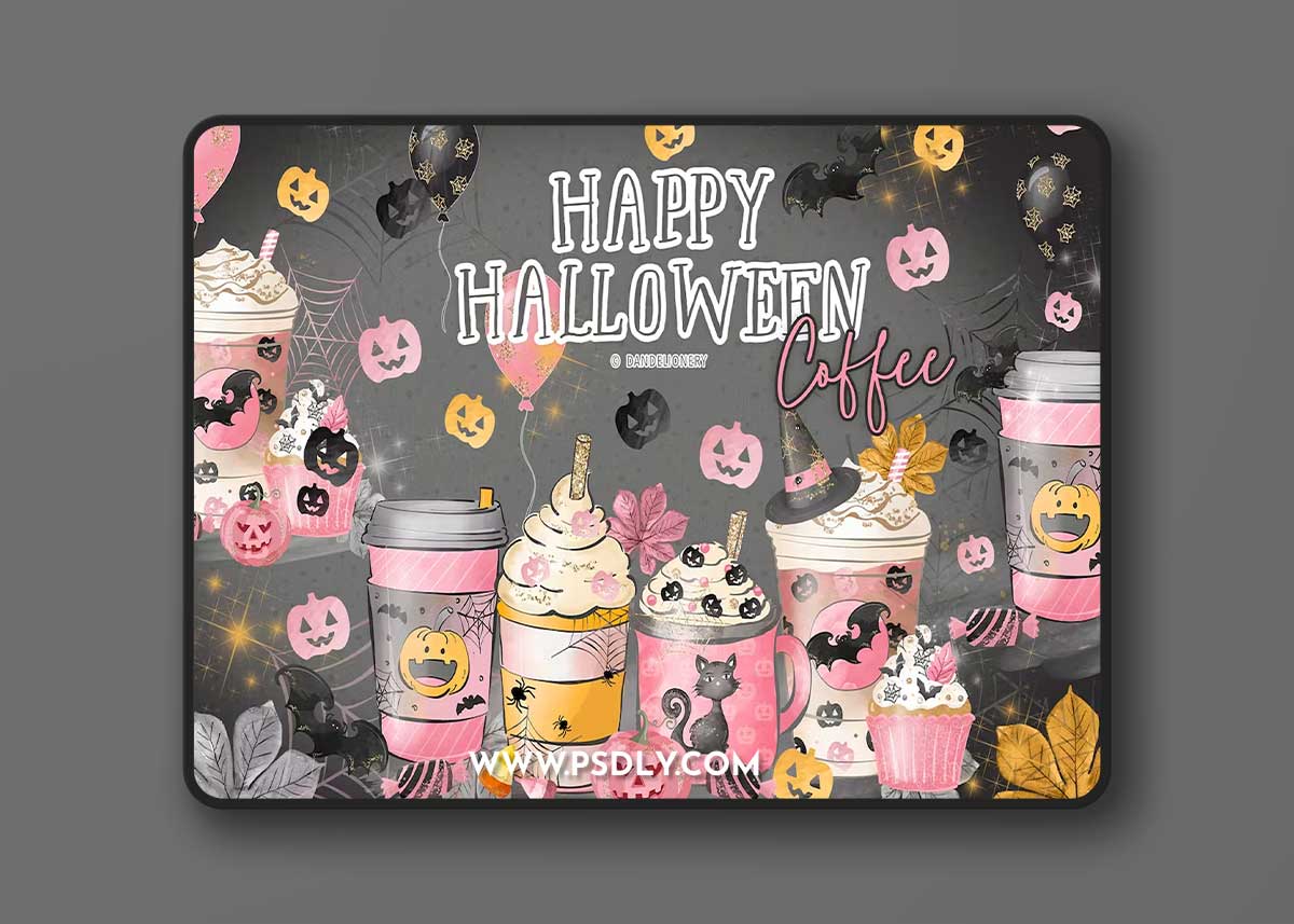 Halloween Coffee design 882JU2Y 1 Halloween Coffee design 882JU2Y